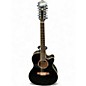 Used Ibanez AEF1812E Black 12 String Acoustic Electric Guitar thumbnail