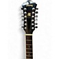 Used Ibanez AEF1812E Black 12 String Acoustic Electric Guitar