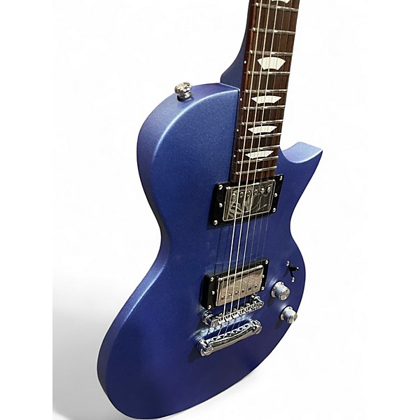 Used Eart LP610 Blue Solid Body Electric Guitar