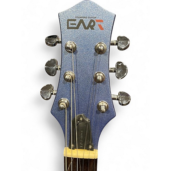 Used Eart LP610 Blue Solid Body Electric Guitar