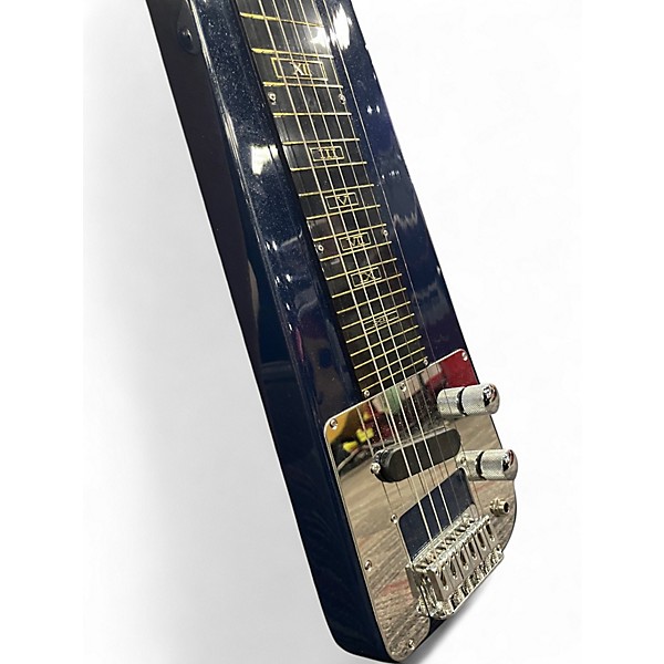 Used Rogue RLS1 Metallic Blue Lap Steel