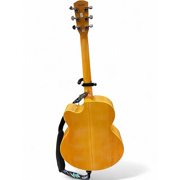 Used Alvarez AJ60SC Natural Acoustic Electric Guitar