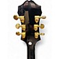 Used Epiphone SHERATON II PRO Black and Gold Hollow Body Electric Guitar