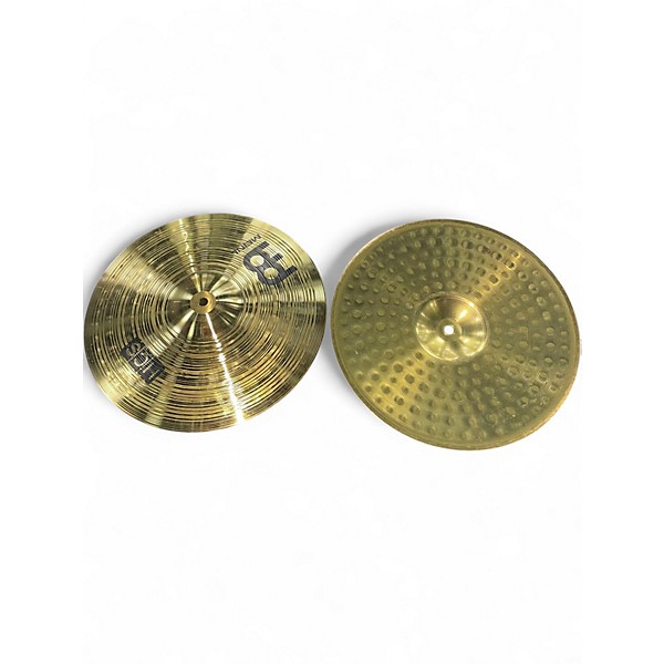 Used MEINL 13in HCS Hi Hat Pair Cymbal