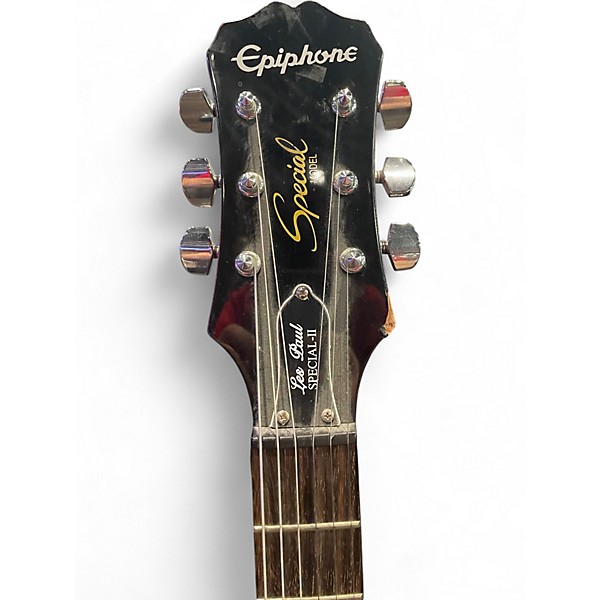 Used Epiphone Les Paul Special II 2 Tone Sunburst Solid Body Electric Guitar