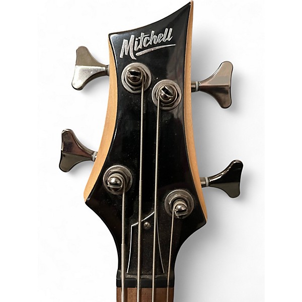 Used Mitchell MB200GM Black Electric Bass Guitar