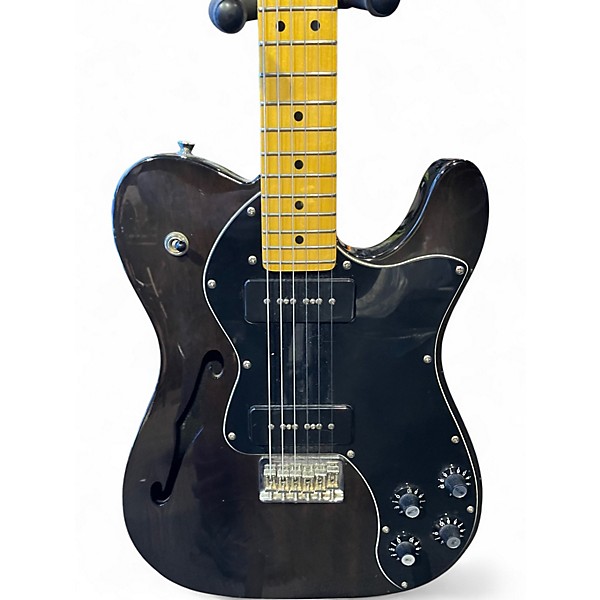 Used Fender Modern Player Telecaster Thinline Deluxe BROWN Hollow Body Electric Guitar