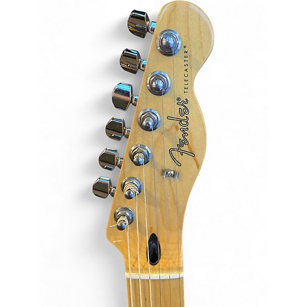 Used Fender Player Telecaster Black Solid Body Electric Guitar