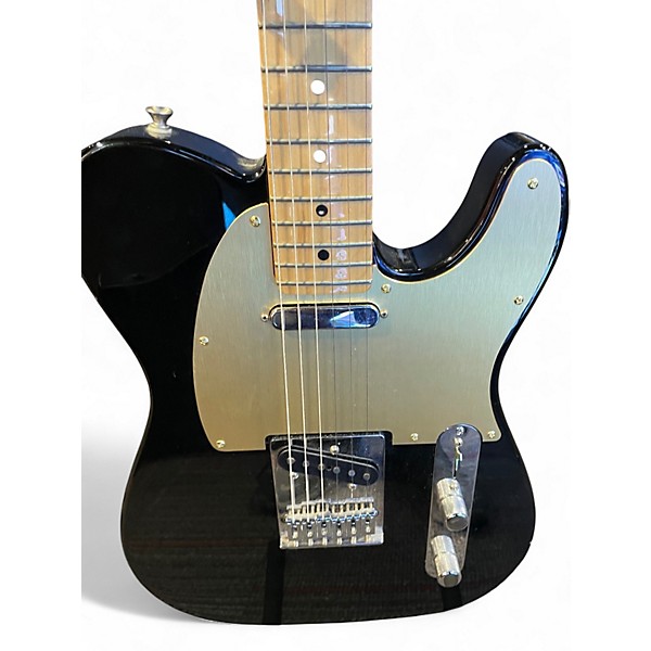 Used Fender Player Telecaster Black Solid Body Electric Guitar