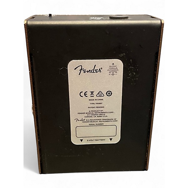 Used Fender SMOLDER ACOUSTIC OD Effect Pedal