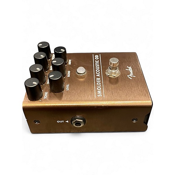 Used Fender SMOLDER ACOUSTIC OD Effect Pedal