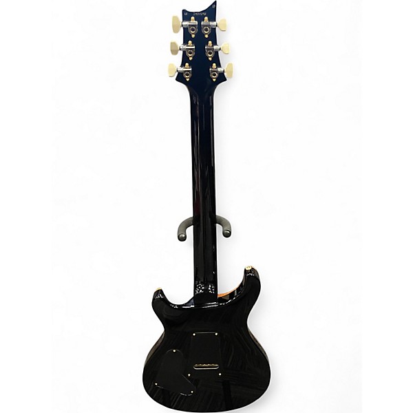 Used 2025 PRS Wood Library Custom 24 10 Top CHARCOL BURST Solid Body Electric Guitar