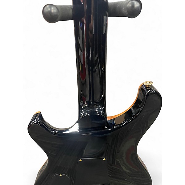 Used 2025 PRS Wood Library Custom 24 10 Top CHARCOL BURST Solid Body Electric Guitar