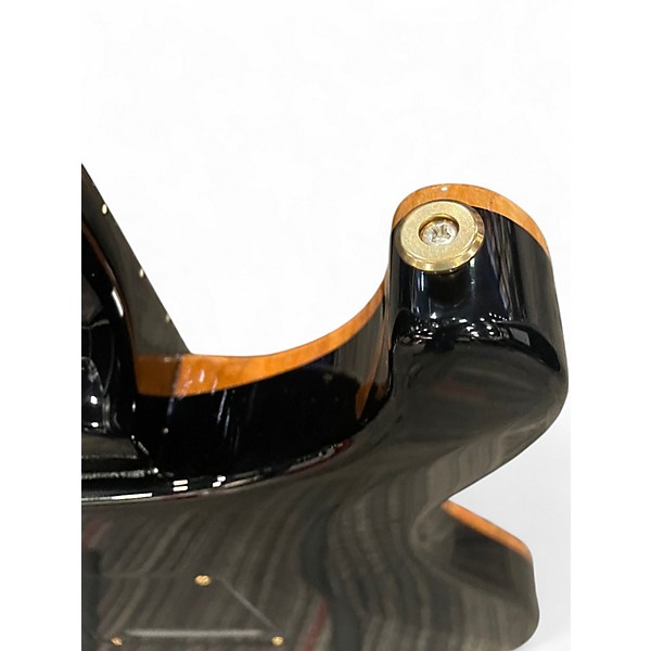 Used 2025 PRS Wood Library Custom 24 10 Top CHARCOL BURST Solid Body Electric Guitar