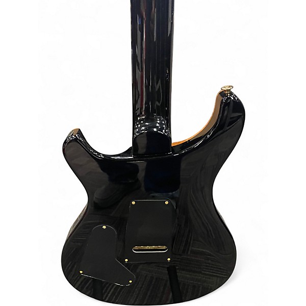 Used 2025 PRS Wood Library Custom 24 10 Top CHARCOL BURST Solid Body Electric Guitar