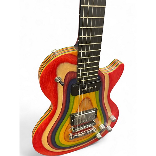 Used Gibson LES PAUL ZOOT SUIT ZOOT SUIT RAINBOW Solid Body Electric Guitar