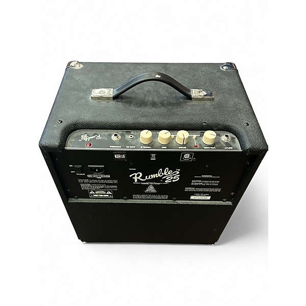 Used Fender Rumble 25 25W 1x8 Bass Combo Amp