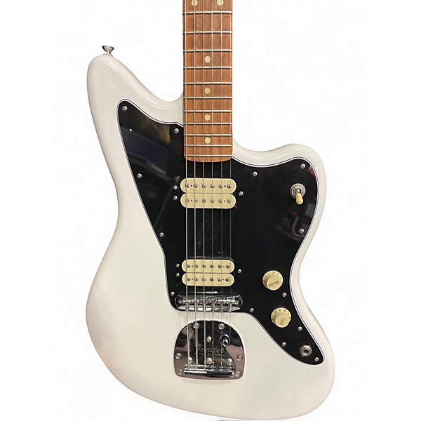 Used Fender Modern Player Jazzmaster WHITE Solid Body Electric Guitar