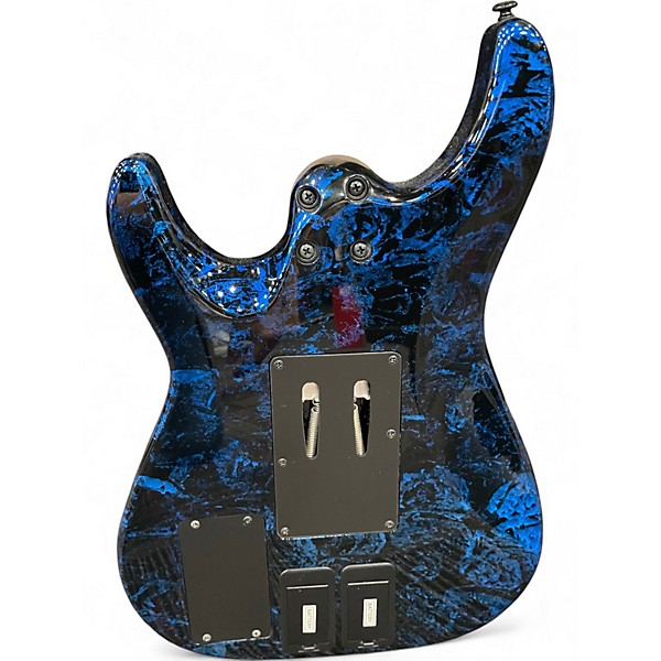 Used Schecter Guitar Research SUN VALLEY SUPER SHREDDER BLUE REIGN Solid Body Electric Guitar