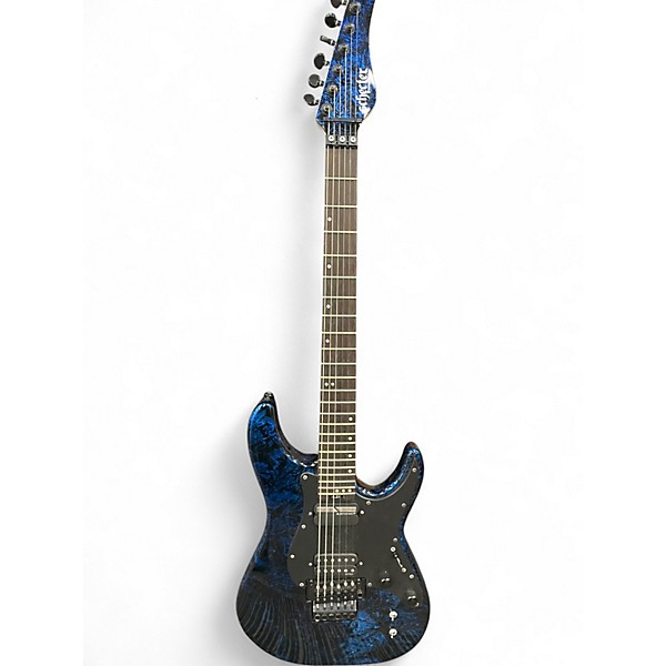 Used Schecter Guitar Research SUN VALLEY SUPER SHREDDER BLUE REIGN Solid Body Electric Guitar