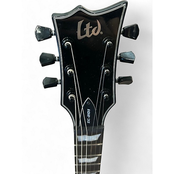 Used ESP LTD EC201 Black Solid Body Electric Guitar