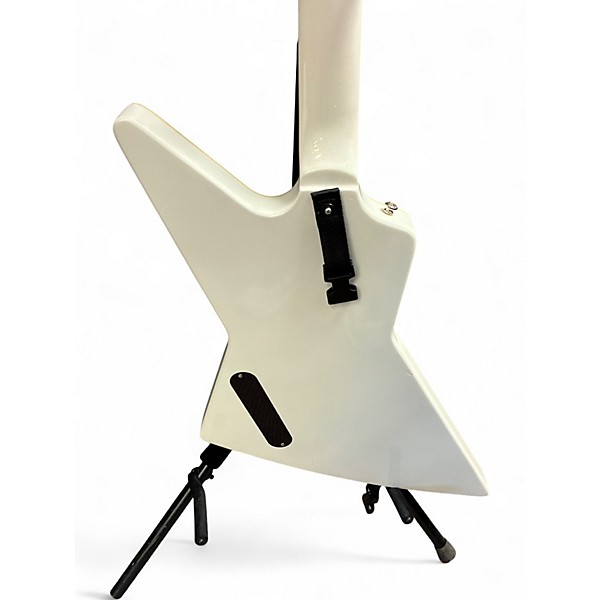 Used Epiphone Tommy Thayer White Lightning Explorer WHITE Solid Body Electric Guitar