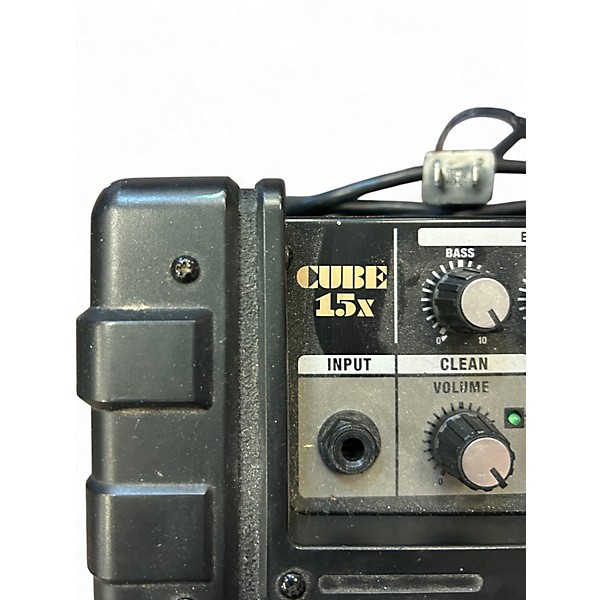 Used Roland Cube 15X 1X8 15W Guitar Combo Amp