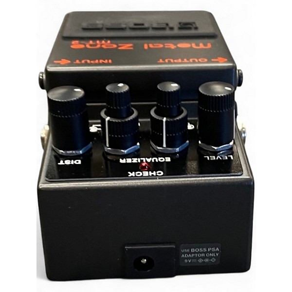 Used BOSS MT2 Metal Zone Distortion Effect Pedal