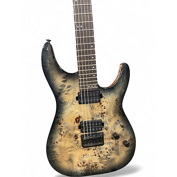 Used Schecter Guitar Research CR-6 Charcoal Burst Solid Body Electric Guitar