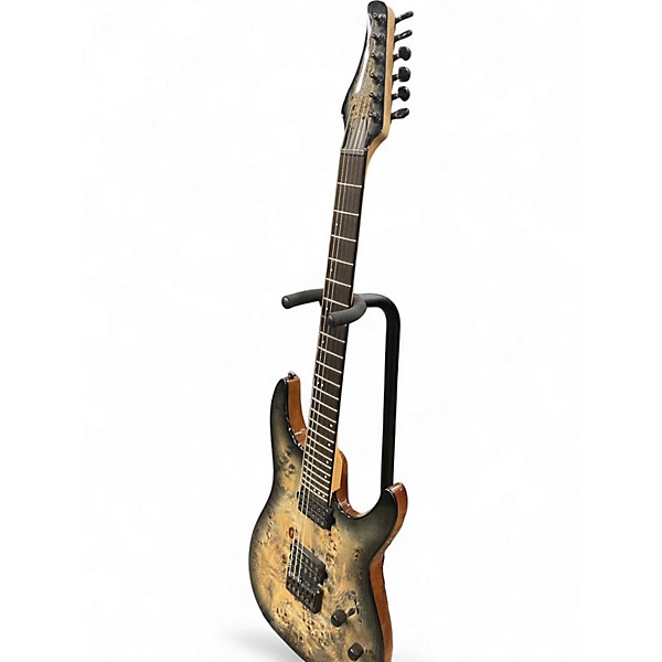 Used Schecter Guitar Research CR-6 Charcoal Burst Solid Body Electric Guitar