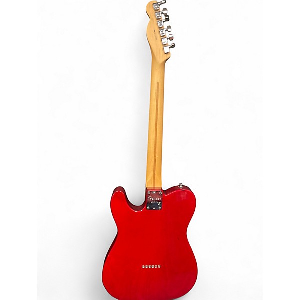 Used Fender American Standard Telecaster Crimson Red Trans Solid Body Electric Guitar