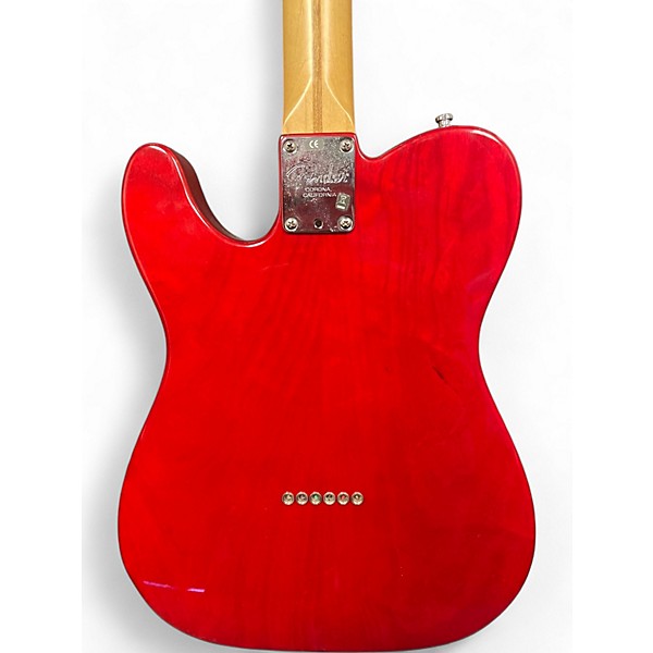 Used Fender American Standard Telecaster Crimson Red Trans Solid Body Electric Guitar
