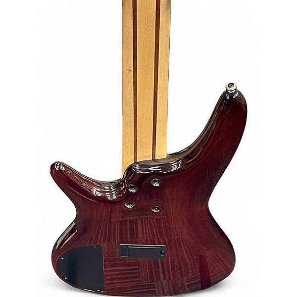 Used Ibanez SR405EGM quilted subburst Electric Bass Guitar