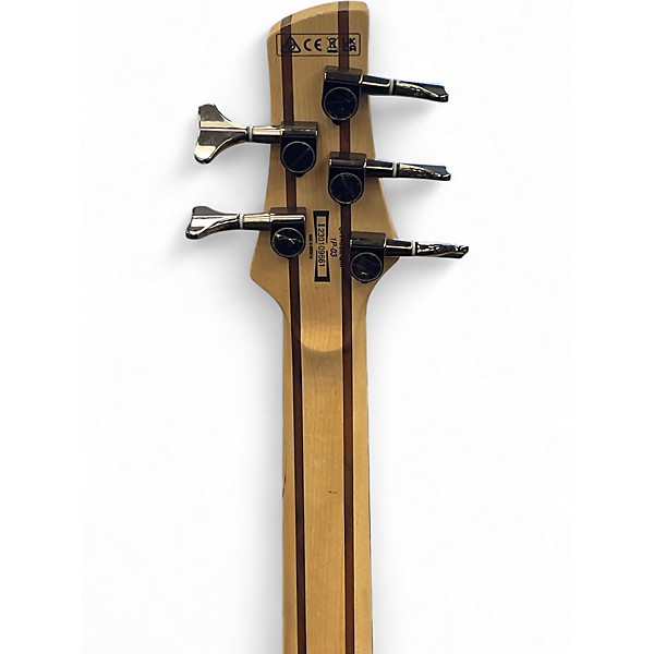 Used Ibanez SR405EGM quilted subburst Electric Bass Guitar