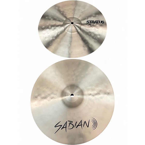 Used SABIAN 14in STRATUS Hi Hat Pair Cymbal