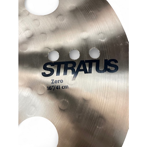 Used SABIAN 16in STRATUS Zero Cymbal