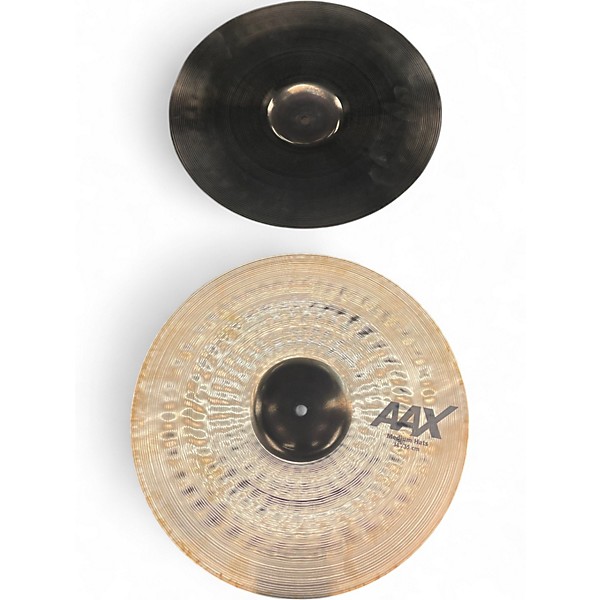Used SABIAN 14in AAX Medium Hi Hat Pair Cymbal