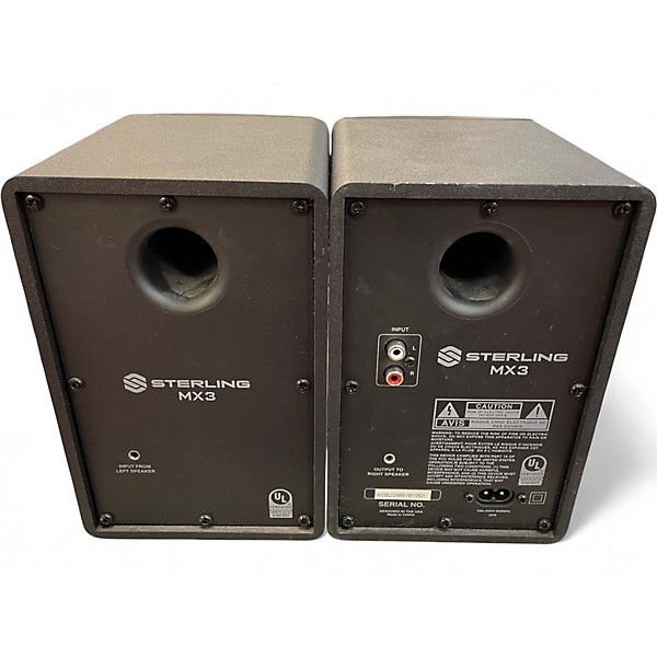 Used Sterling Audio MX3 Pair Powered Monitor