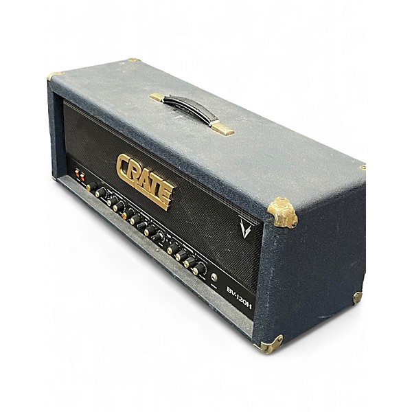 Used Crate BV120H Blue Voodoo 120W Tube Guitar Amp Head