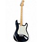 Used Fender Standard Stratocaster Black Solid Body Electric Guitar thumbnail