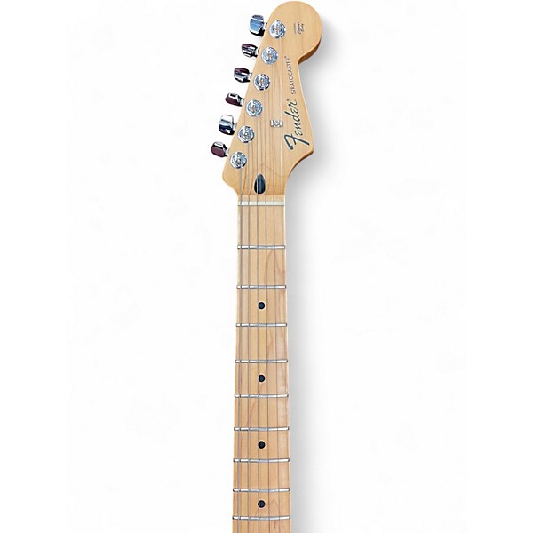 Used Fender Standard Stratocaster Black Solid Body Electric Guitar