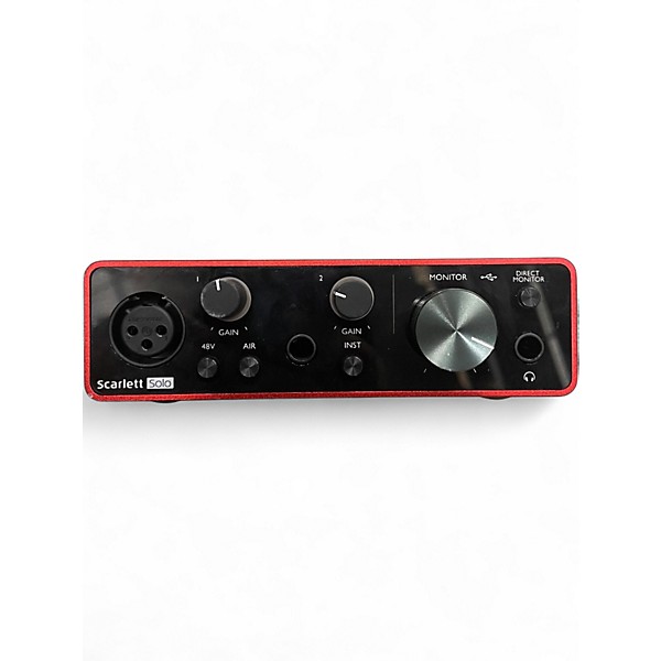 Used Focusrite Scarlett Solo Gen 3 Audio Interface
