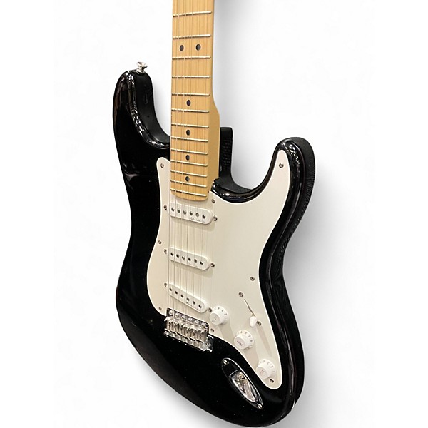 Used Fender Artist Series Eric Clapton Stratocaster Black Solid Body Electric Guitar