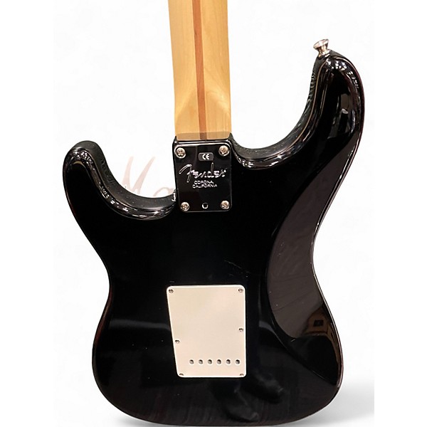 Used Fender Artist Series Eric Clapton Stratocaster Black Solid Body Electric Guitar