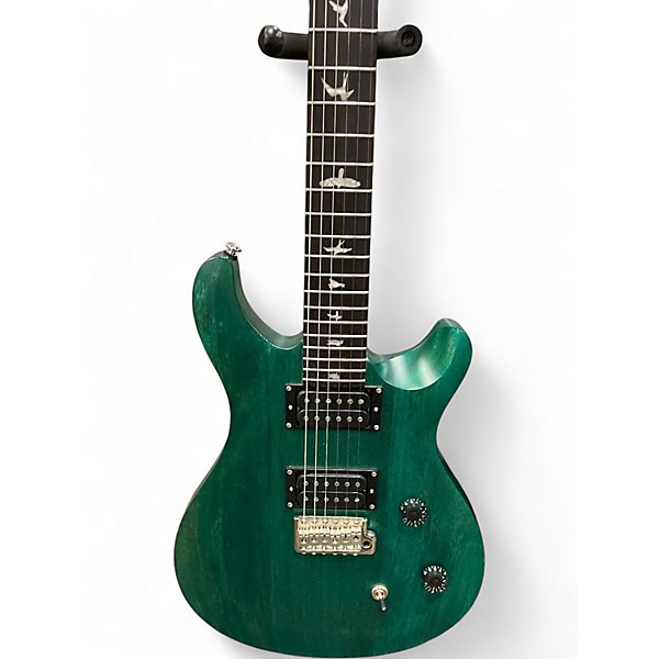 Used PRS SE CE24 Standard Satin Green Solid Body Electric Guitar