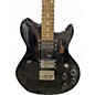 Used Lyon By Washburn LI15 Black Solid Body Electric Guitar