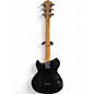 Used Lyon By Washburn LI15 Black Solid Body Electric Guitar