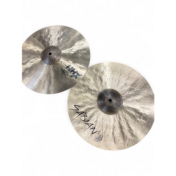 Used SABIAN 14in HHX Complex Medium Hi Hat Pair Cymbal