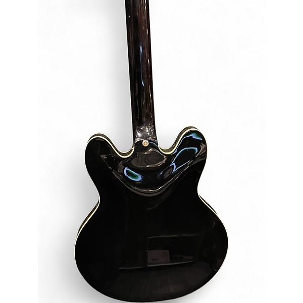 Used Epiphone Sheraton II Ebony Hollow Body Electric Guitar