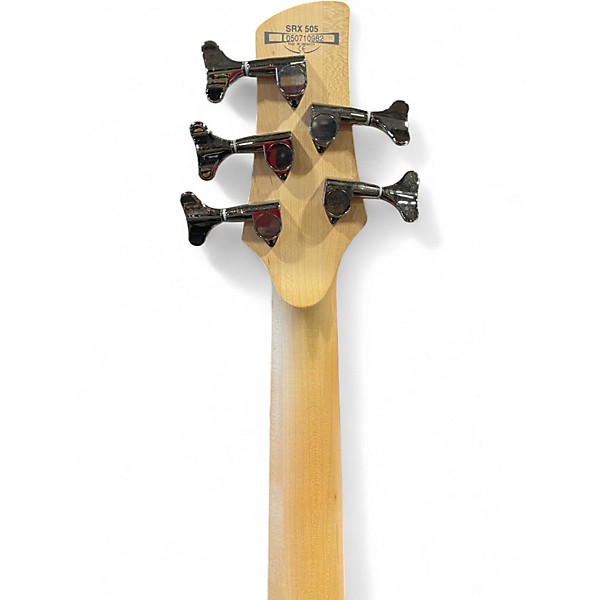 Used Ibanez SRX505 Trans Black Electric Bass Guitar